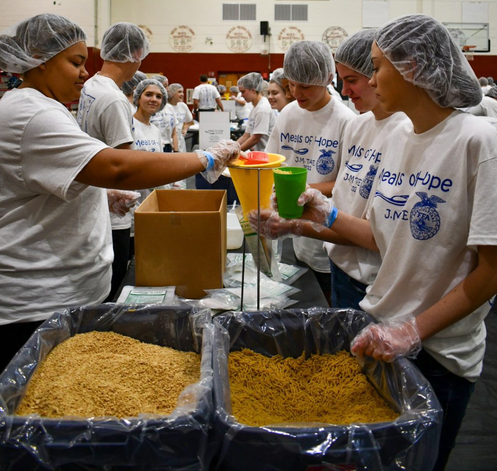 how to serve your community with meals of hope