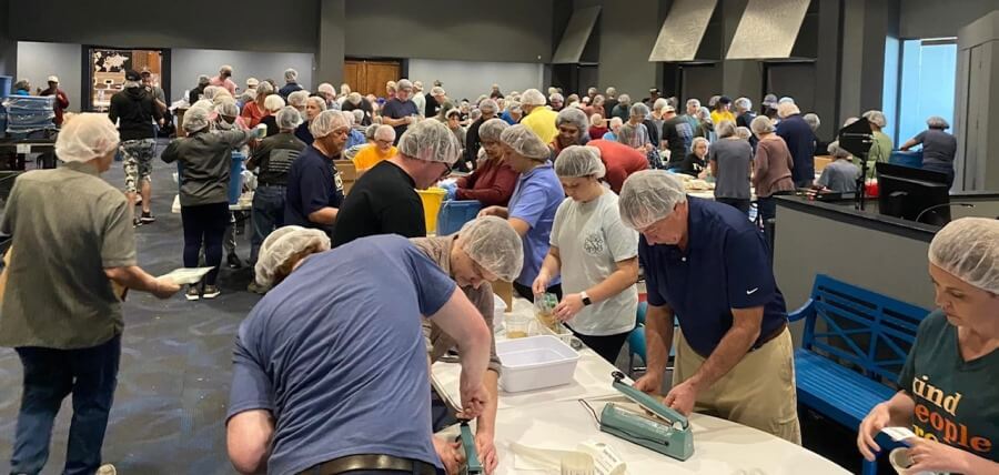 meal packing event repeat business