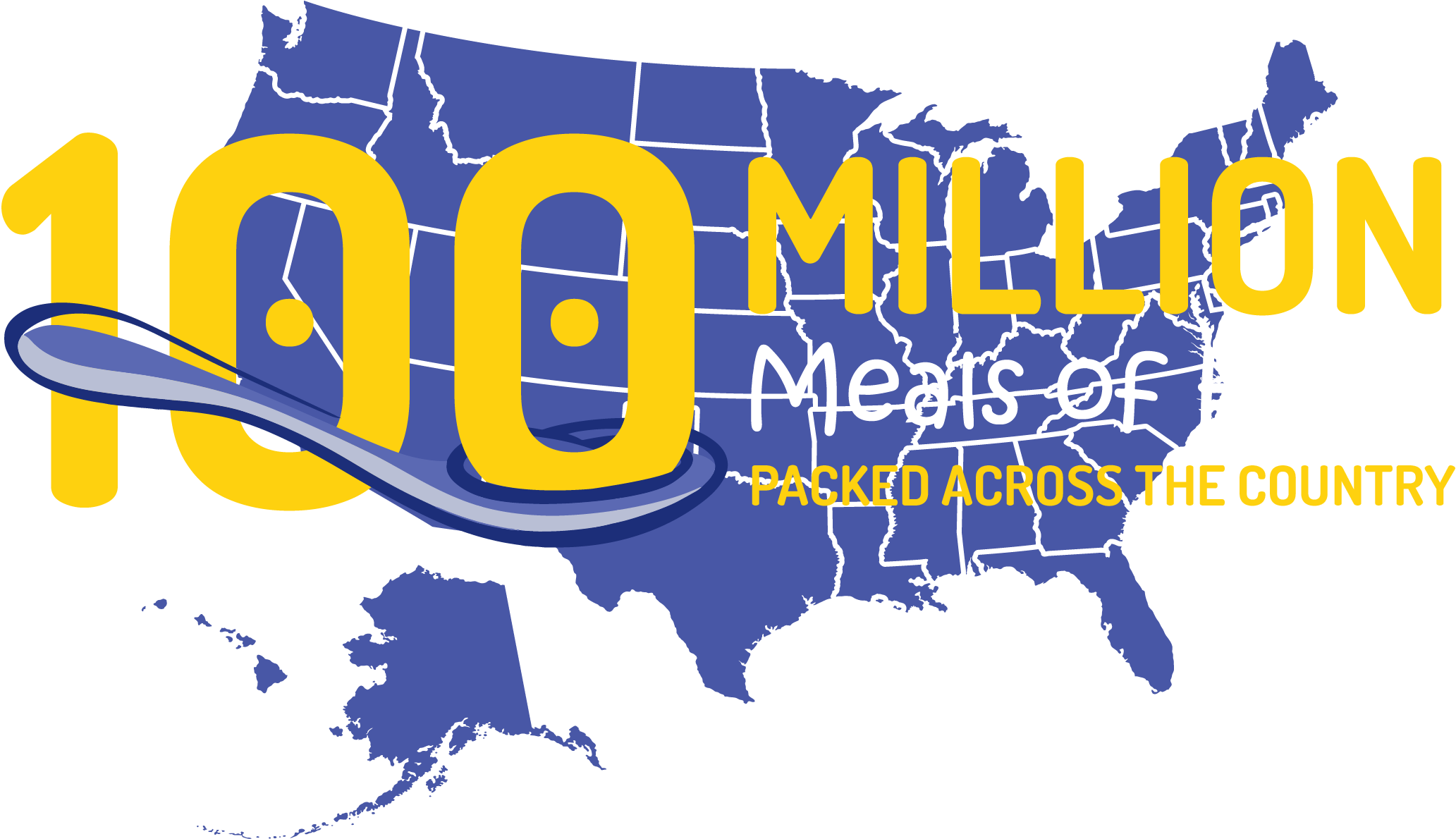 map of meal packing event locations